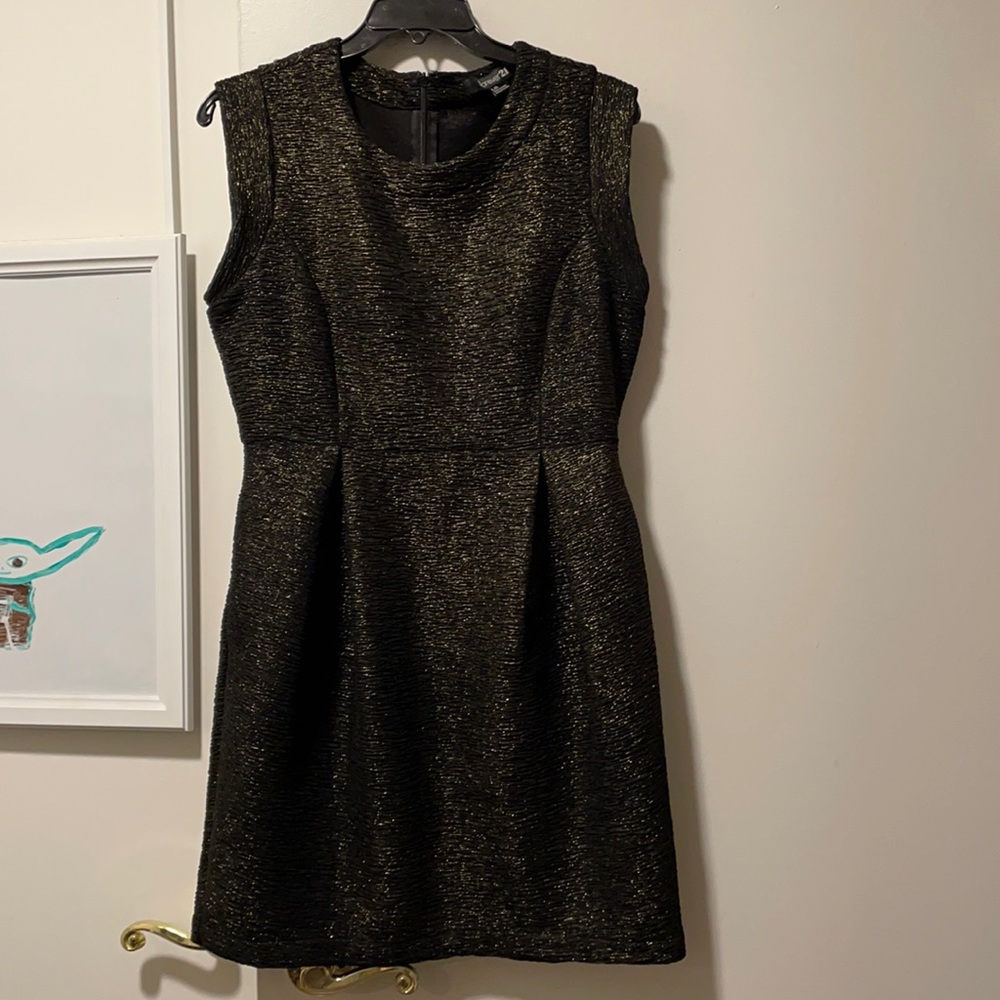 Forever 21 Black & Gold mini dress